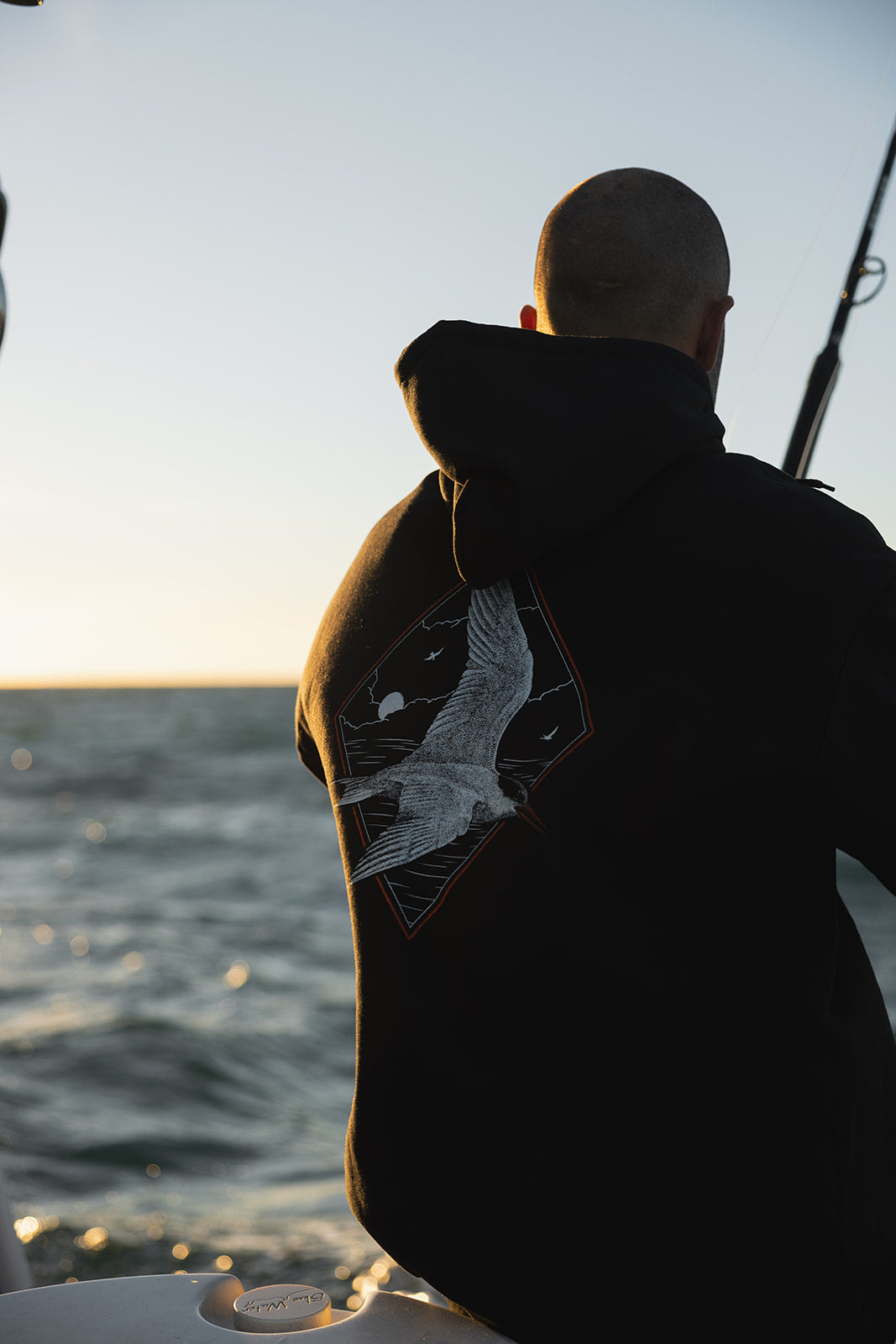 Tern Bird Hooded Sweatshirt