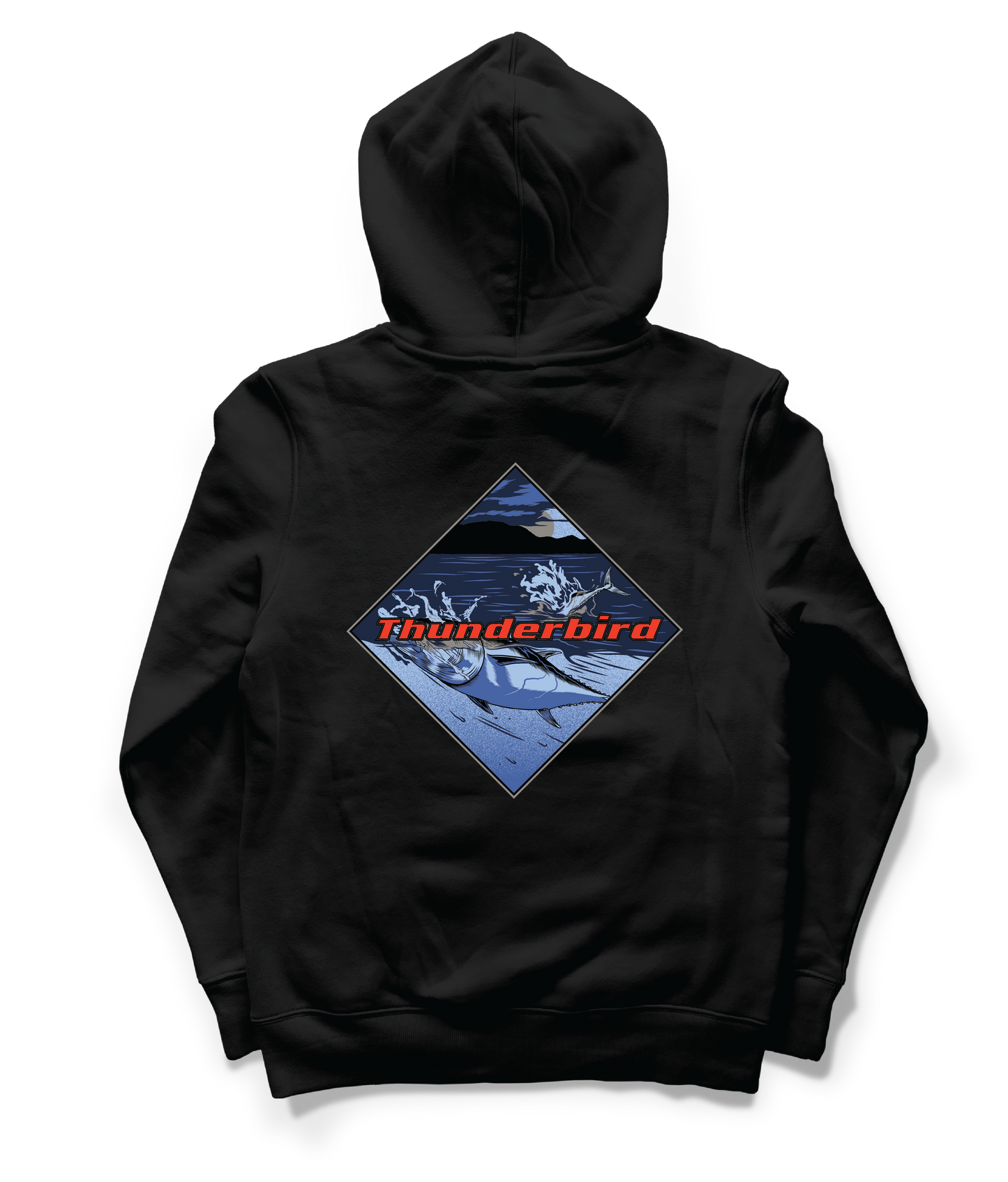 Thunderbird Boat Hooded Sweatshirt