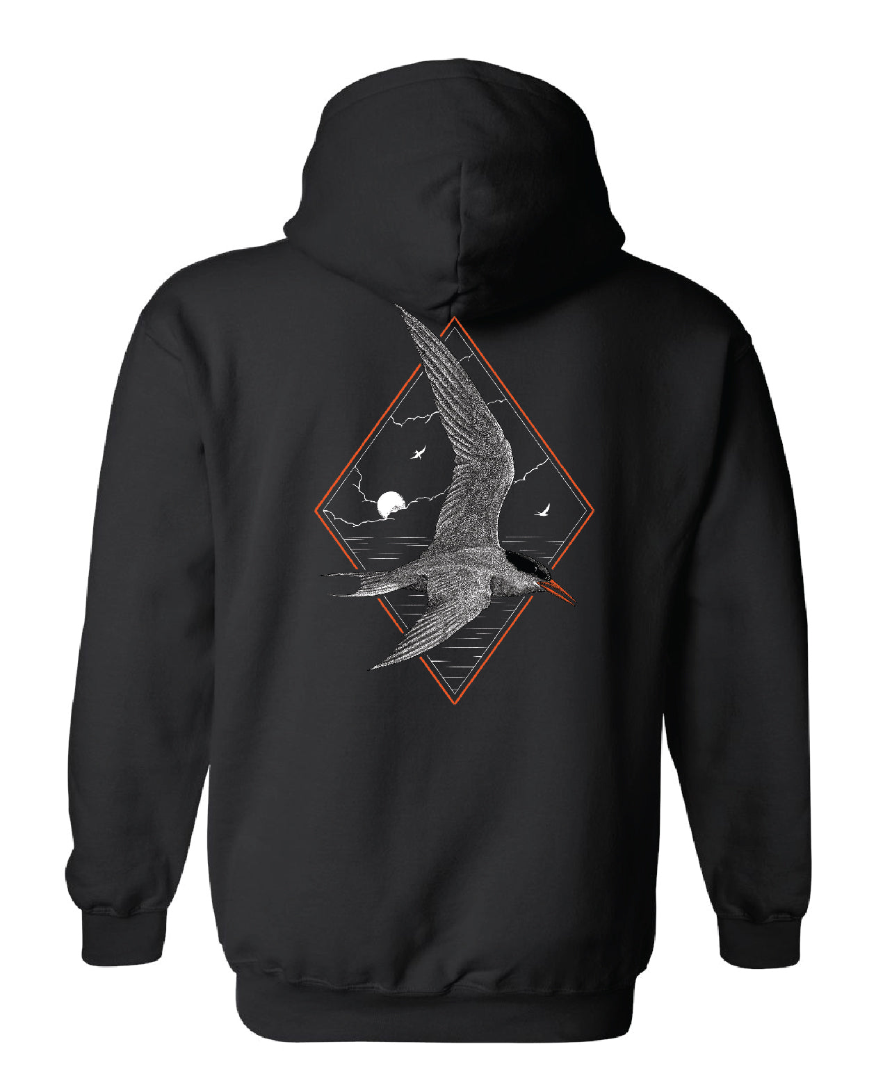 Tern Bird Hooded Sweatshirt